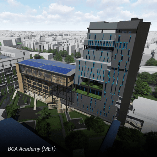 BCA Academy mass engineered timber building