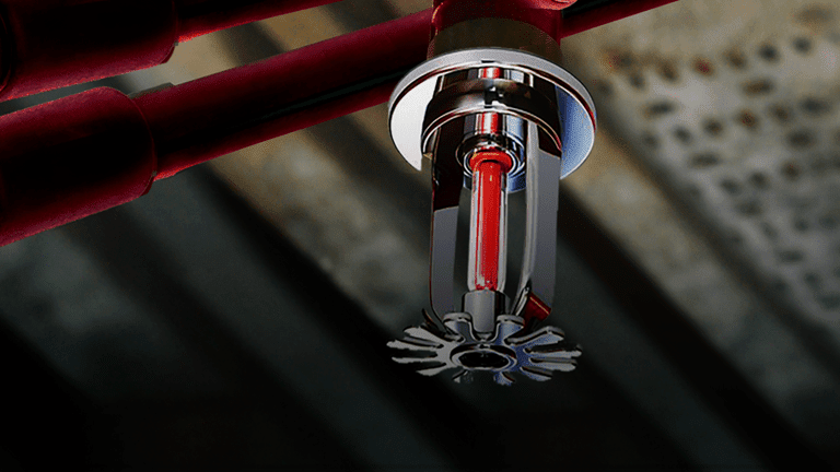 red sprinkler