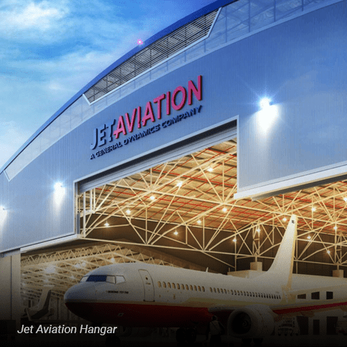 Jet Aviation hangar thermal comfort study