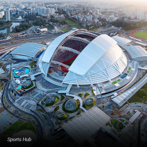 Singapore Sports Hub thermal comfort analysis