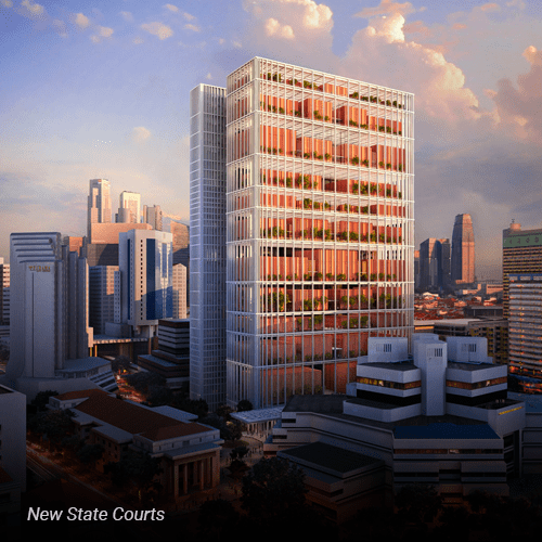 State Courts ventilation engineering project